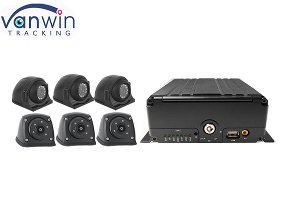 6ch 4g Streaming wideo w czasie rzeczywistym HDD Mdvr 1080p GPS Wifi Do monitorowania pojazdów