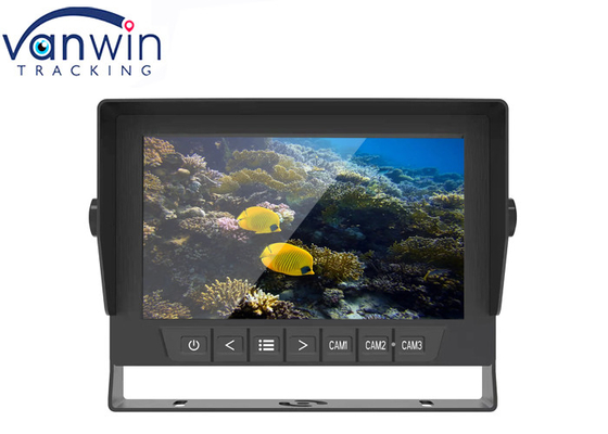 Cyfrowy kolorowy wyświetlacz LCD TFT Wodoodporny Auto Parking Tylny monitor samochodowy 7 cali