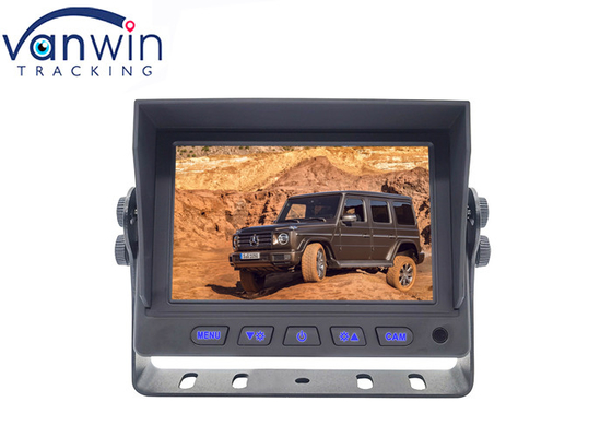 Car 5 Tft Lcd Monitor Cyfrowy wyświetlacz deski rozdzielczej Widok z tyłu 12V do 24V dla ciężkich samochodów ciężarowych