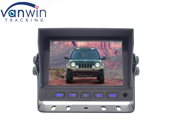 Car 5 Tft Lcd Monitor Cyfrowy wyświetlacz deski rozdzielczej Widok z tyłu 12V do 24V dla ciężkich samochodów ciężarowych