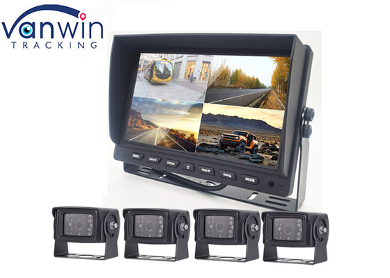 4-kanałowa 9-calowa samochodowa kamera cofania HD z monitorem