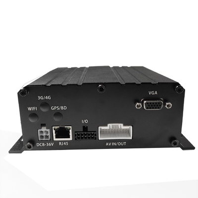 Wideo na żywo 4G 6CH HDD urządzenie śledzące GPS pojazdu cctv dvr