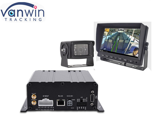 GPS 4-kanałowy mobilny DVR z zarządzaniem flotą pojazdów