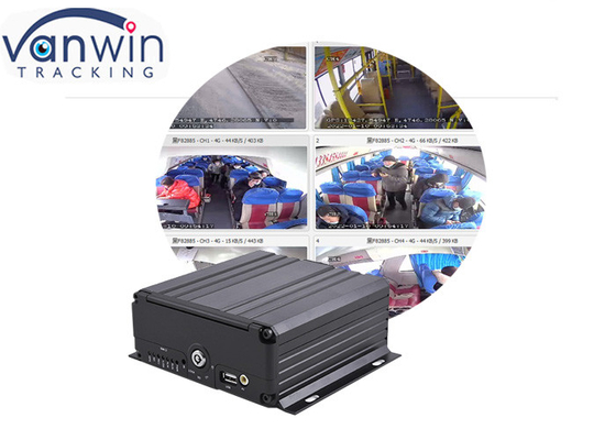 4-kanałowy mobilny system monitorowania pojazdów HDD dvr