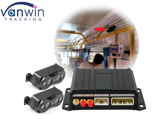 4G GPS Bus People Counter Passenger Flow Statistics Video surveillance Bus