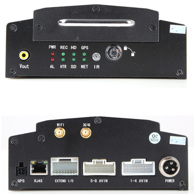 3G 4G GPS Wi-Fi bezprzewodowy 8-kanałowy system monitorowania mobilnego DVR
