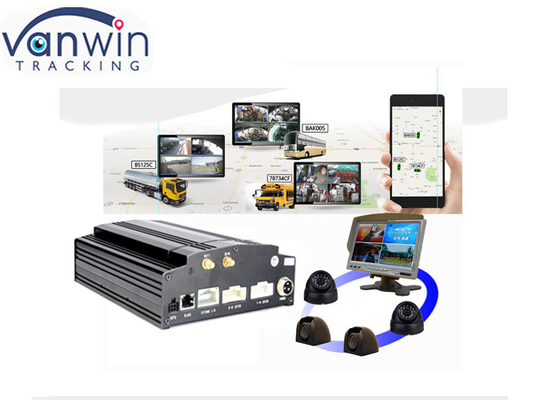 4ch 8ch AHD 1080P HDD SD SD School Bus GPS wideorejestrator samochodowy System monitorowania wideo