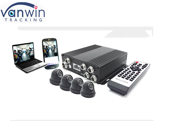 4G bezprzewodowy system GPS SD Card DVR System nadzoru wideo dla zarządzania flotą pojazdów