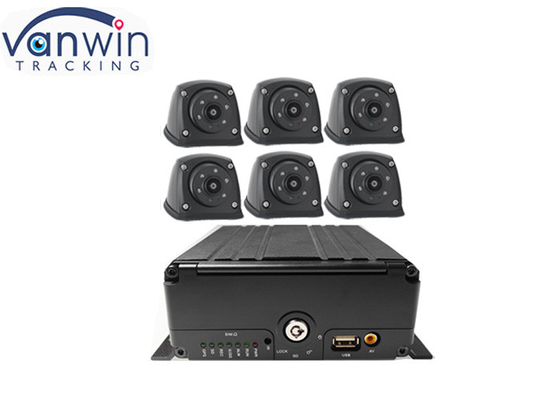 6ch 4G AHD HDD 1080P mobilny system kamer bezpieczeństwa