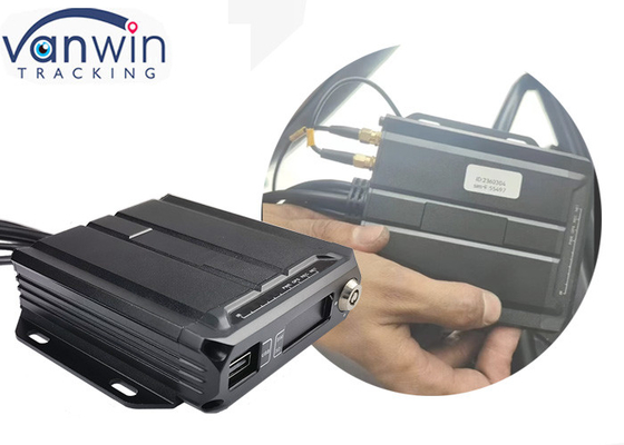 Rozwiązanie do nadzoru w czasie rzeczywistym 3G 4G Dual SD 4ch Mobile Dvr