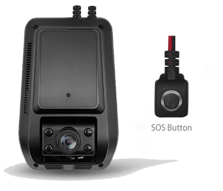 4 kanały 1080P Truck Dash Cam Recorder Fleet GPS Tracking 4G Dash Cam Z ADAS DMS