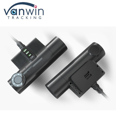 Mini rozmiar przenośny czarny pudełko samochodowe 2CH z funkcją 3G / 4G WIFI GPS dla taksówki