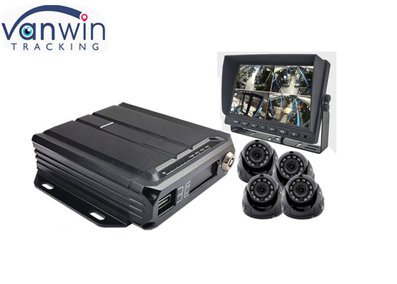 720p AHD 1080P 4G GPS 4CH mobilne systemy DVR dla autobusów ciężarowych