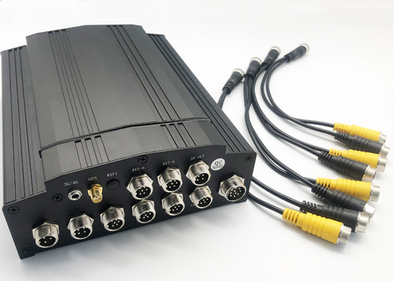 4G GPS WIFI HDD Karta SD 8CH Mobilne MDVR cyfrowe rejestratory wideo dla ciężarówek