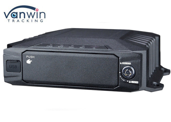 Funkcjonalny 4-kanałowy mobilny DVR z Dashcam 4G GPS WIFI dla taksówki / autobusu
