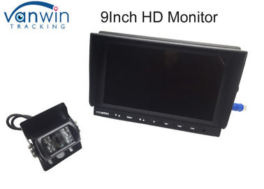 9-calowy monitor HD z tyłu samochodu z tft lcd z kamerami 3CH 1080P / 720P / analogowymi