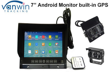 7-calowy system Android Car Video Monitoruje system nawigacji GPS Rejestrowanie kart SD o pojemności 32 GB