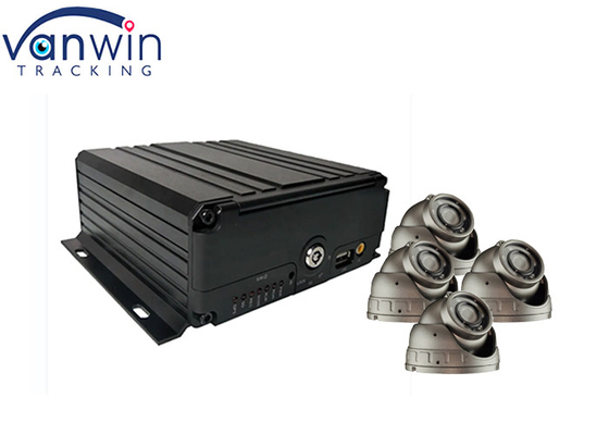 H.264 HDD 1080P 4CH MNVR Truck Bus Remote 3G 4G GPS Wi-Fi Monitoring sieci pojazdów Mobilny NVR