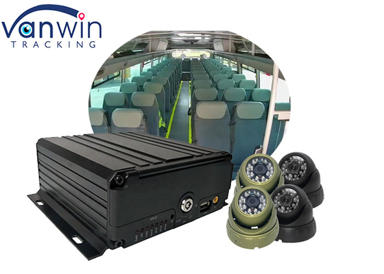 H.264 HDD 1080P 4CH MNVR Truck Bus Remote 3G 4G GPS Wi-Fi Monitoring sieci pojazdów Mobilny NVR