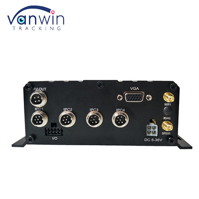 H.265 8CH 1080P MNVR na dysku twardym dla samochodów ciężarowych Autobusy zdalne 4G GPS Wi-Fi Monitoring sieci pojazdów