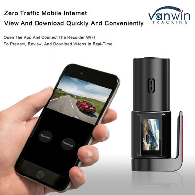 ADAS HD Night Vision Parking Monitoring Mobilny Internet WIFI Ukryty 360 ° 1 cali Rejestrator jazdy