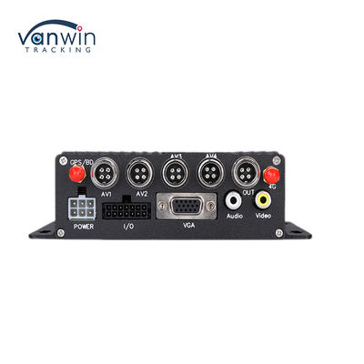 AI MDVR 4CH 1080P H.265 HHD Mobilny DVR Dashcam Rejestrator GPS Mobilny