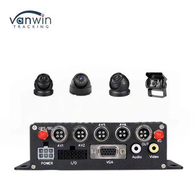 DC 12V 36V H.265 4CH HD 1080P Auto Mobilny DVR Dash Cam Recorder z Przeniesieniem Bezprzewodowym