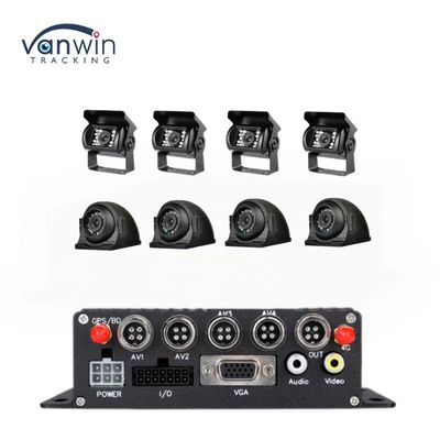 8CH 1080P H.265 HD GPS Vehicle Mobile DVR Recorder z wyjściem 12V 2.5A i 5V 2A