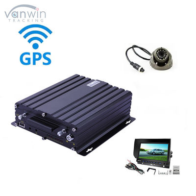H.265 4CH HD Vehicle Mobile DVR 1080P AI Car Recorder z wejściem alarmowym