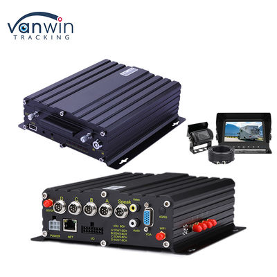H.265 4CH HD Vehicle Mobile DVR 1080P AI Car Recorder z wejściem alarmowym