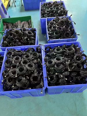 20m 4P Din Jack Extension Cable Double Shielded Female to Male Connector dla kamery autobusowej