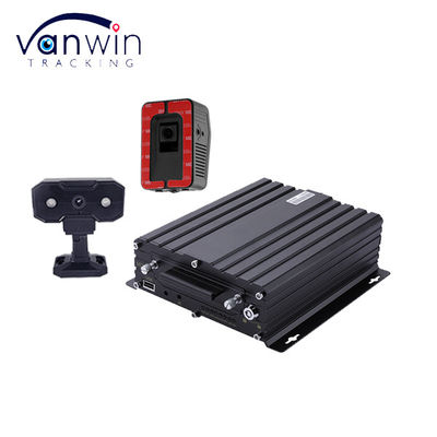 4CH 1080P SD MDVR Monitoring i śledzenie w czasie rzeczywistym 4G AI ADAS DMS Mobile DVR For Bus Truck CCTV System