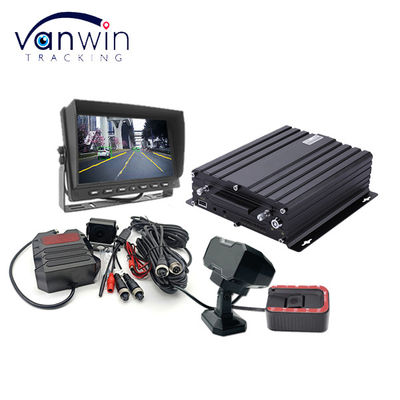 4CH 1080P SD MDVR Monitoring i śledzenie w czasie rzeczywistym 4G AI ADAS DMS Mobile DVR For Bus Truck CCTV System