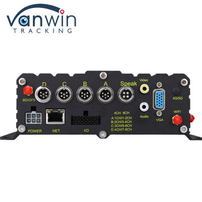 8-kanałowy Full HD 1080P AI MDVR System ADAS DMS z 8 kamerami AHD dla autobusów / ciężarówek