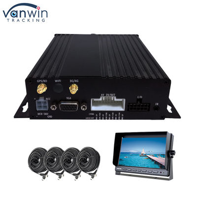 GPS 1080P HD 4CH Mobilny DVR Karta SD Samrt WIFI Autobus Pojazd Digital Video Recorder