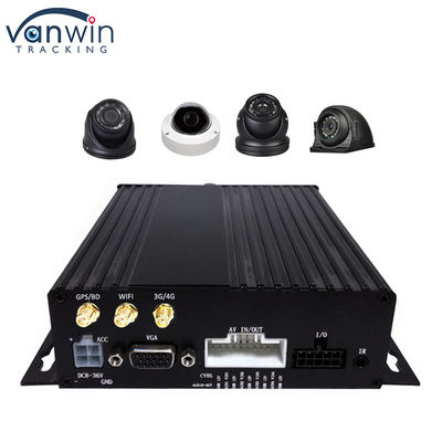 GPS 1080P HD 4CH Mobilny DVR Karta SD Samrt WIFI Autobus Pojazd Digital Video Recorder