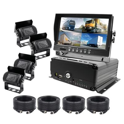Automatyczny aparat fotograficzny czarny pudełko samochód DVR karta SIM karta SD ciężarówka urządzenie do nagrywania samochodów MDVR przednie i tylne kamery stosowane do skrzynki autobusowej