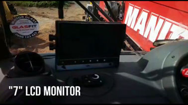 4-kanałowy monitor samochodowy Quad TFT 32GB karta SD 9-calowy na desce rozdzielczej VW702-DVR