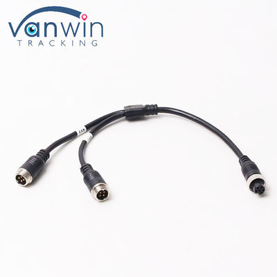6-Pin Aviation Kobieta do podwójnej 4P męski Adapter lotniczy Kabel do systemu bezpieczeństwa pojazdu