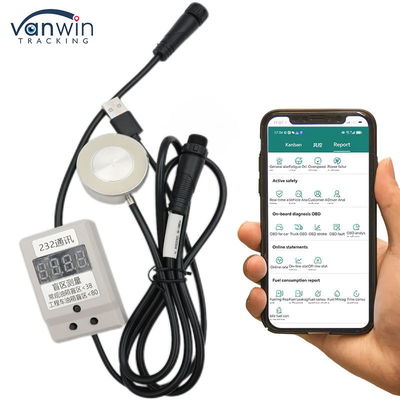 Monitor paliwa ciężarówki Global Positioning System Tracker Czujnik poziomu zbiornika paliwa Czujnik temperatury poziomu paliwa