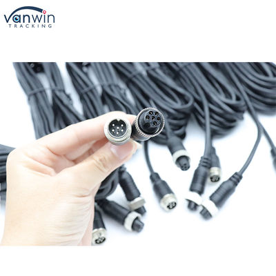 Akcesoria DVR Kable przedłużające lotnictwo 5M Kabel z kamery 4-pin