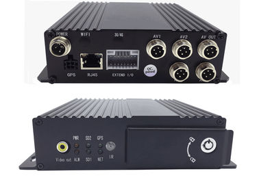 Jakość AHD Dual SD Mobile DVR Zdalne sterowanie PTZ Security MDVR system