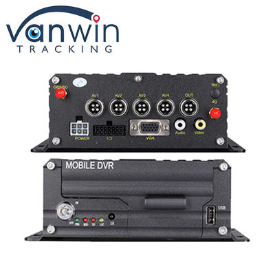 HD 1080P AI BSD ADAS DMS Kit Autobusy Ciężarówki 4G WiFi 4 Channel SD Mobilne systemy DVR Pojazd CAR Czarna skrzynka