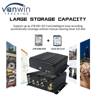 8 kanał 1080P AHD Mobilny DVR Pojazd CCTV MDVR 2TB HDD dla ciężarówek i taksówek