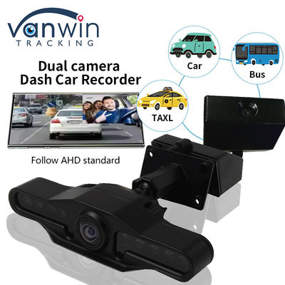 2 Kamery Obiektyw 2,9 cali AHD Dash Cam Recorder z Super Wide Angle Dual Lens Video Recorder
