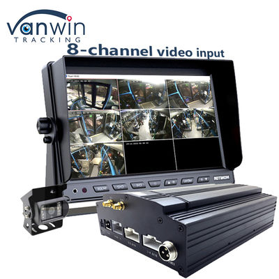 4G Wi-Fi GPS MDVR Camera System 8CH Mobilny cyfrowy rejestrator wideo dla pojazdów ciężarowych
