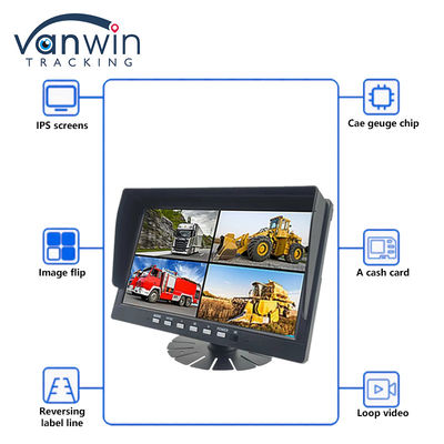 10.1 cali IPS Security TFT Car Monitor HD 1080P Display For Truck Bus Kamera pojazdu