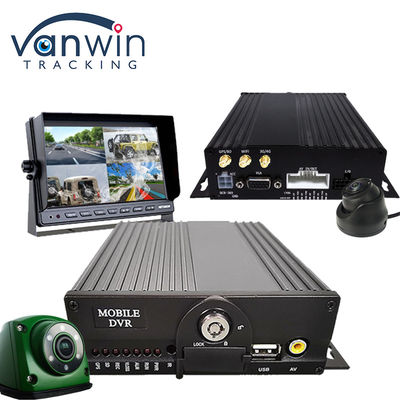 4CH Dual SD Card GPS MDVR Camera Z 4G WiFi Mobilny DVR System bezpieczeństwa autobusu szkolnego