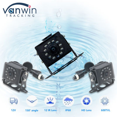 12 IR Night Vision Security Camera Dla Autobusów, Samochodowych, IP68 Wodoszczelna Kamera
