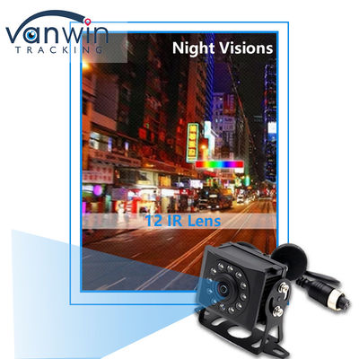 12 IR Night Vision Security Camera Dla Autobusów, Samochodowych, IP68 Wodoszczelna Kamera